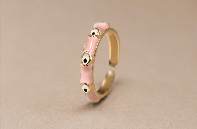 Pink Aura Ring