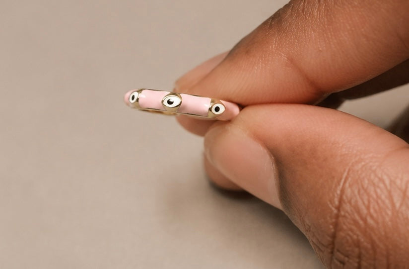 Pink Aura Ring