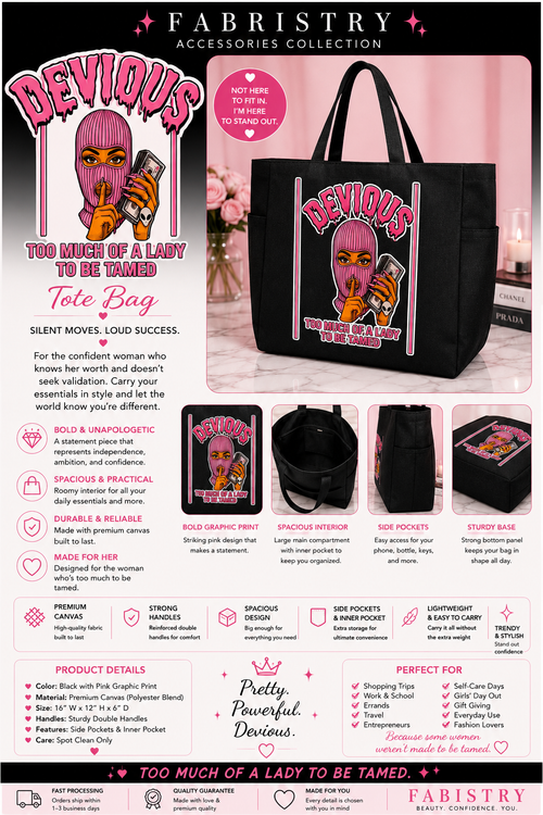 Devious Tote Bag