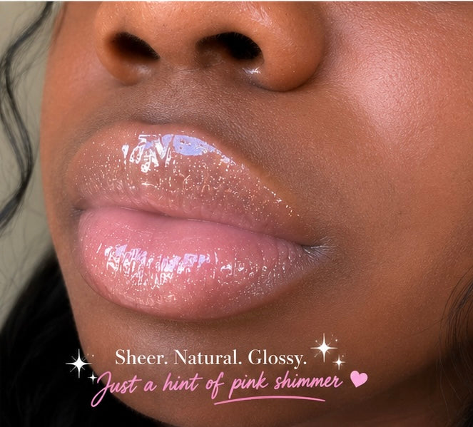 Strawberry Goddess                                 Glass like shine with soft pink shimmer