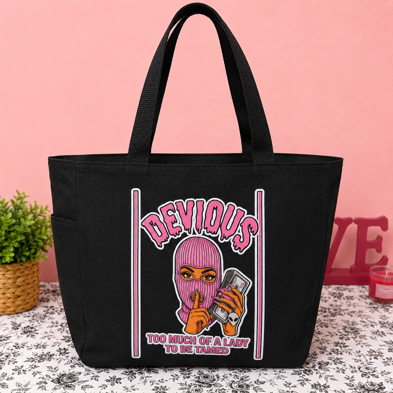 Devious Tote Bag