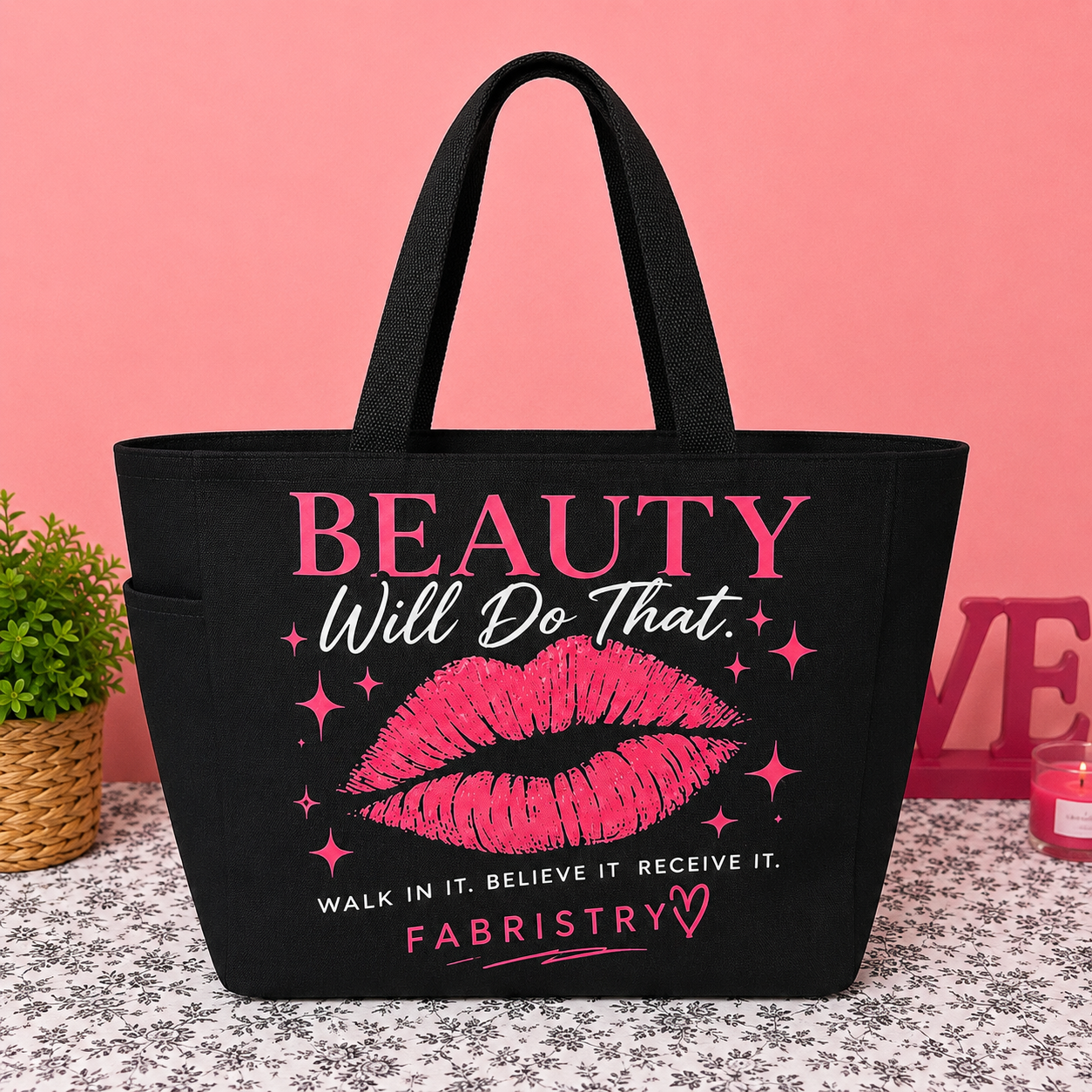 Beauty Will Do That Tote Bag