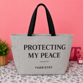 Protecting My Peace Tote Bag ￼