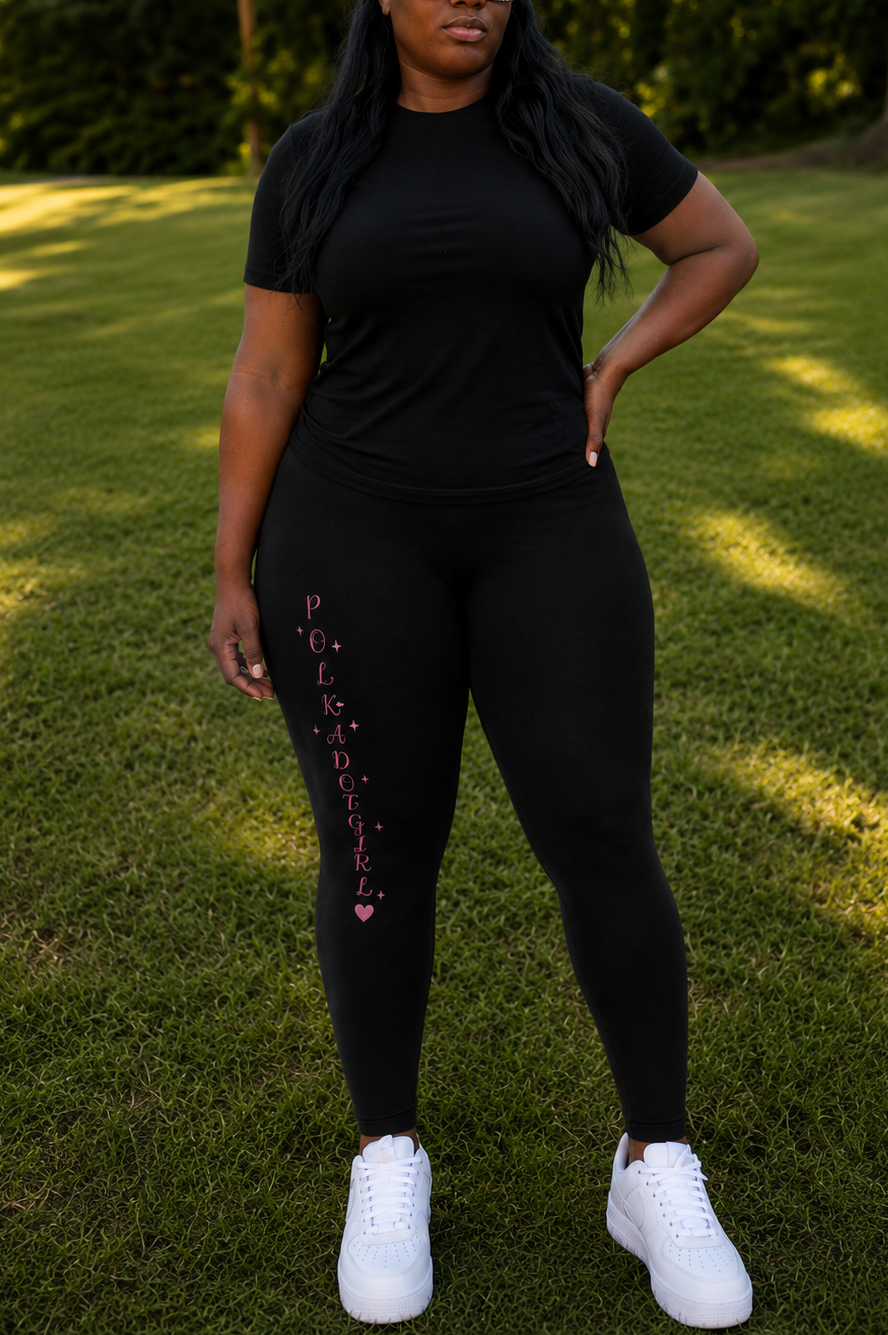 Polka Dot Girly Leggings