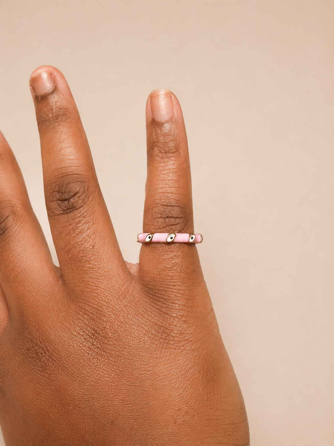Pink Aura Ring